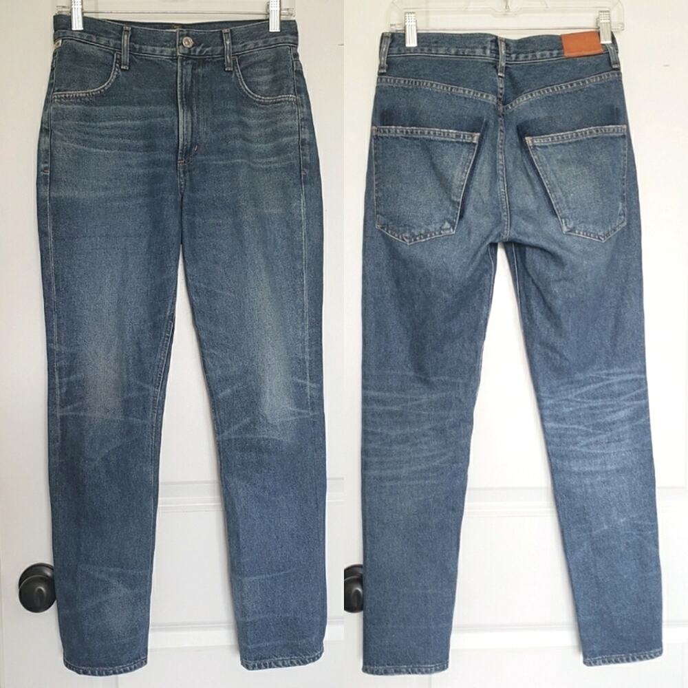 Citizens of Humanity Premium Vintage Caroline High Rise Crop Jeans 25